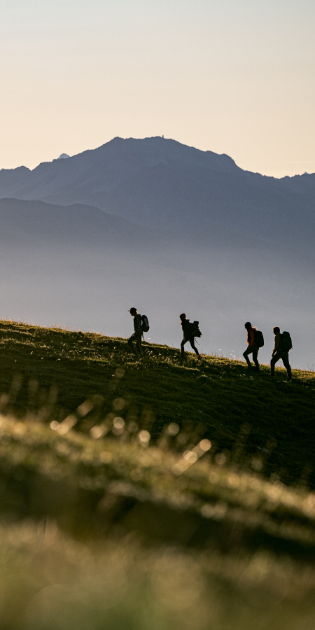 Wandern in Flims Laax Falera (Foto: © Flims Laax Falera / Gaudenz Danuser) Wandern in Flims Laax Falera (Foto: © Flims Laax Falera / Gaudenz Danuser)